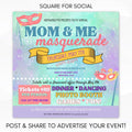 school pto dance fundraising idea for Mothers day mom, holiday or end of  school dance party invite